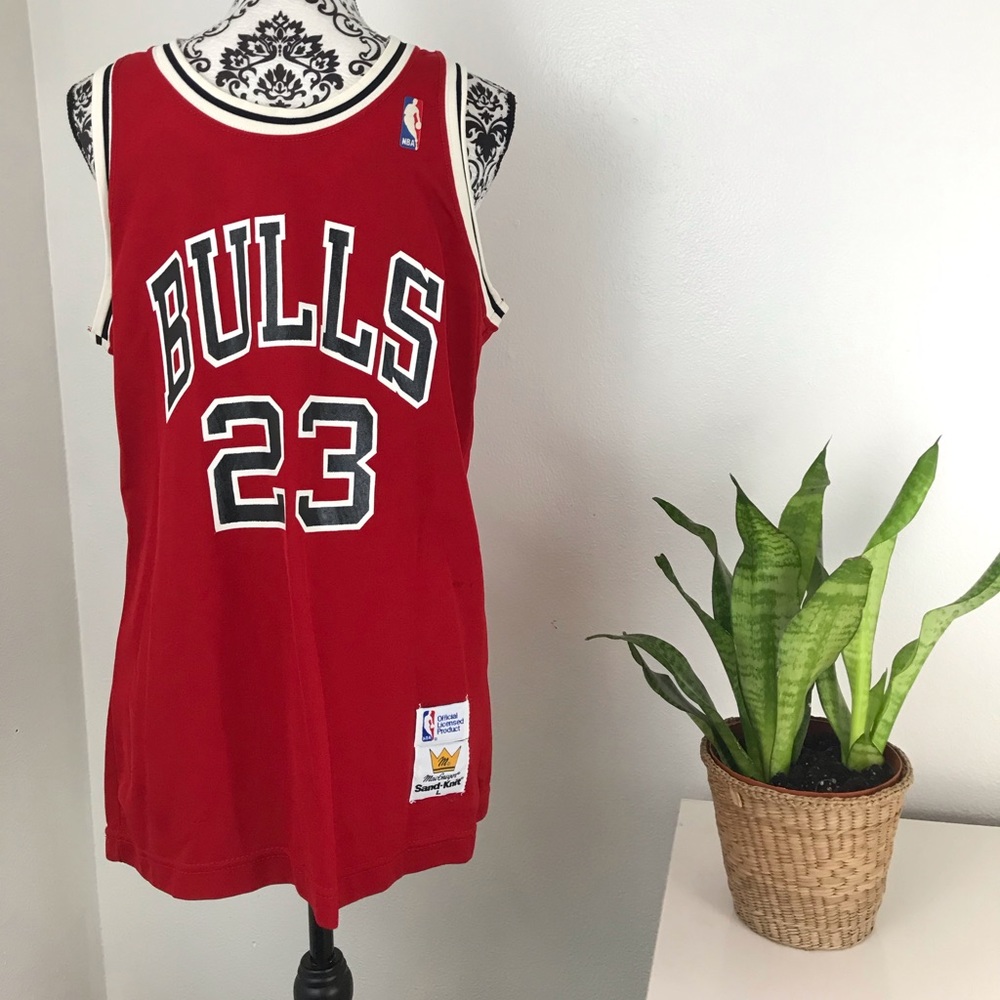 Michael Jordan Bulls sand knit jersey